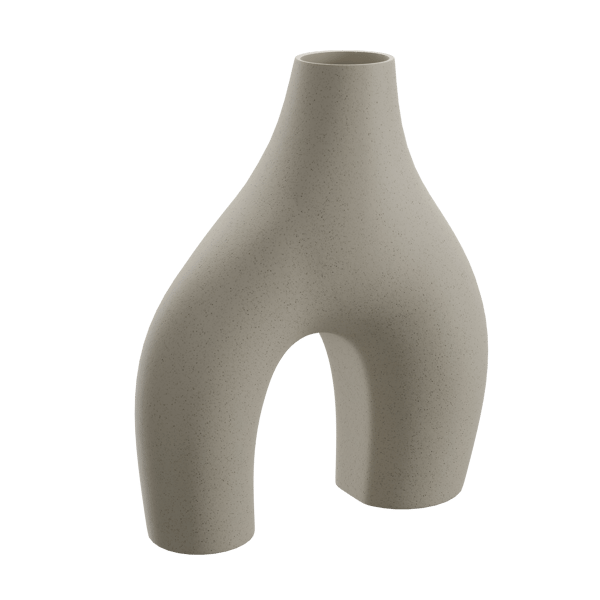 Artistic Vase Model, Cream 001