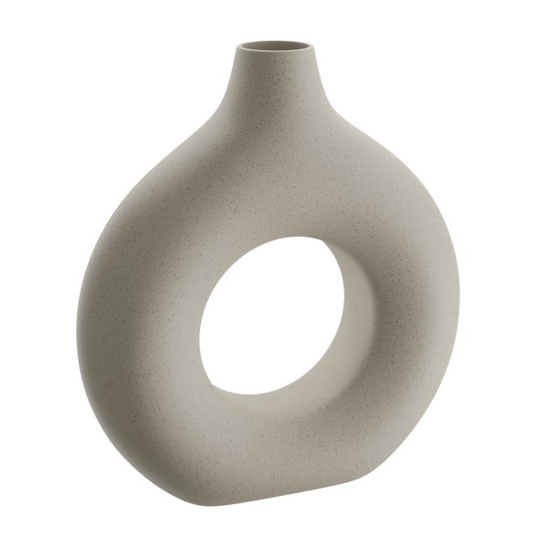 Artistic Vase Model, Cream 003