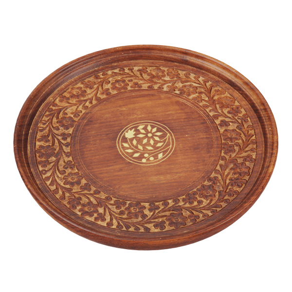 Wooden Plate Model, Decorative Tray