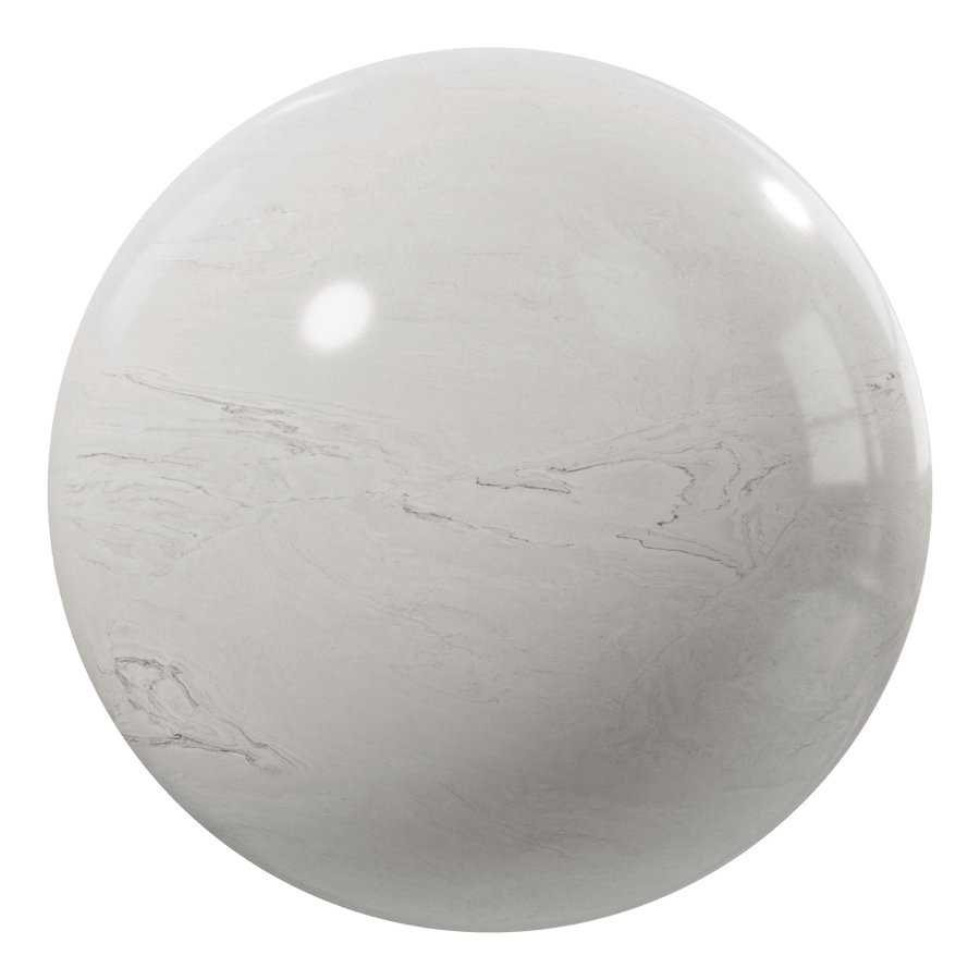 Milano Venato Granite Texture, White - Poliigon