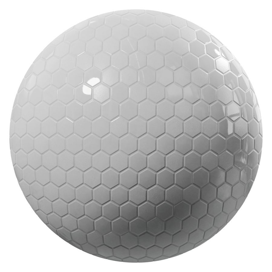 Tiles Onyx Opalo Hexagonal White 001