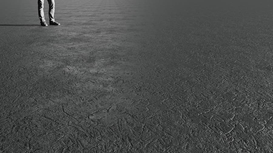 City Street Asphalt Generic Worn 002