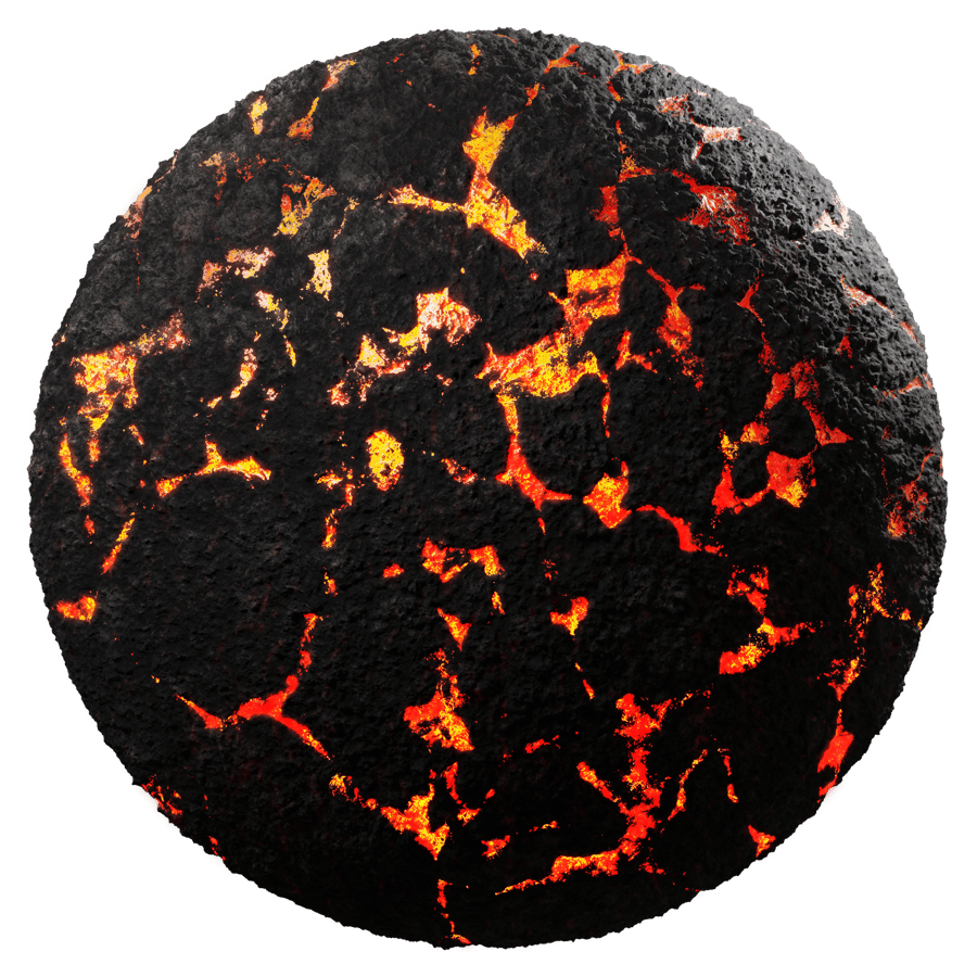 Cracked Lava Texture