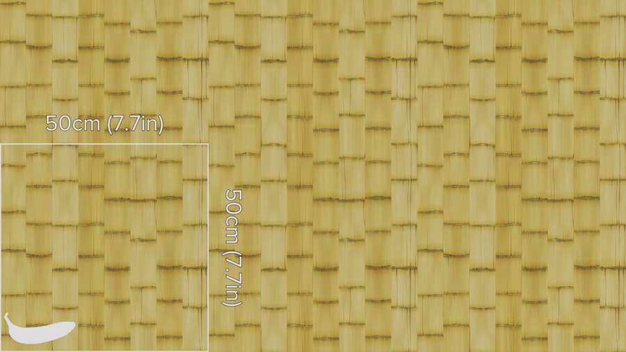 Dried Bamboo Texture Atlas