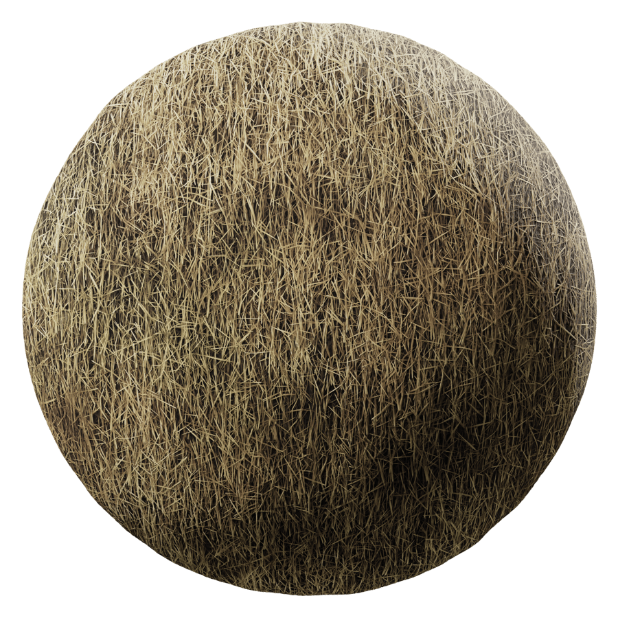 Old Rolled Straw Ground Texture