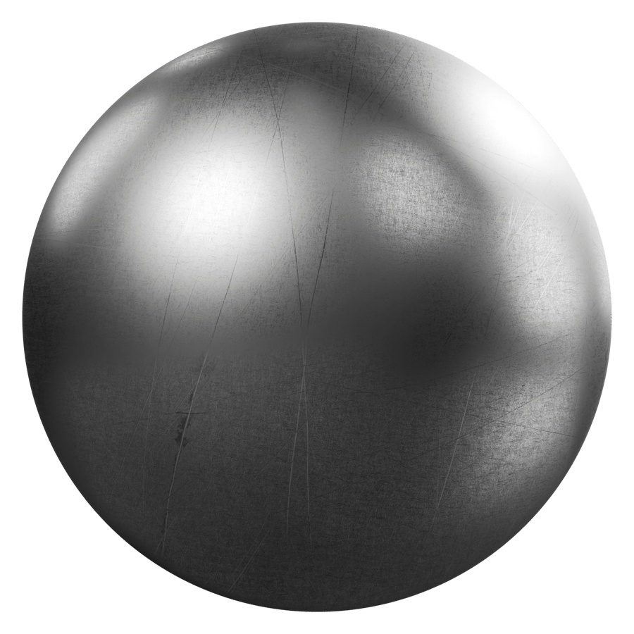 Dark Scratched Aluminum Metal Texture