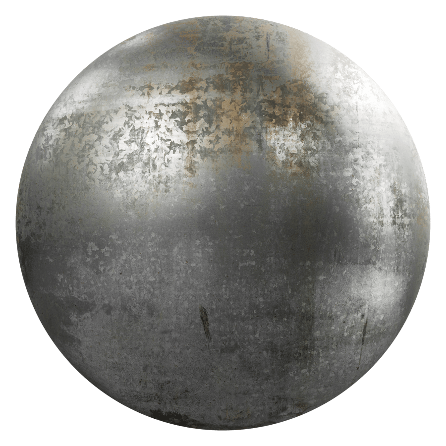Grimy Scuffed Galvanized Steel Metal Texture