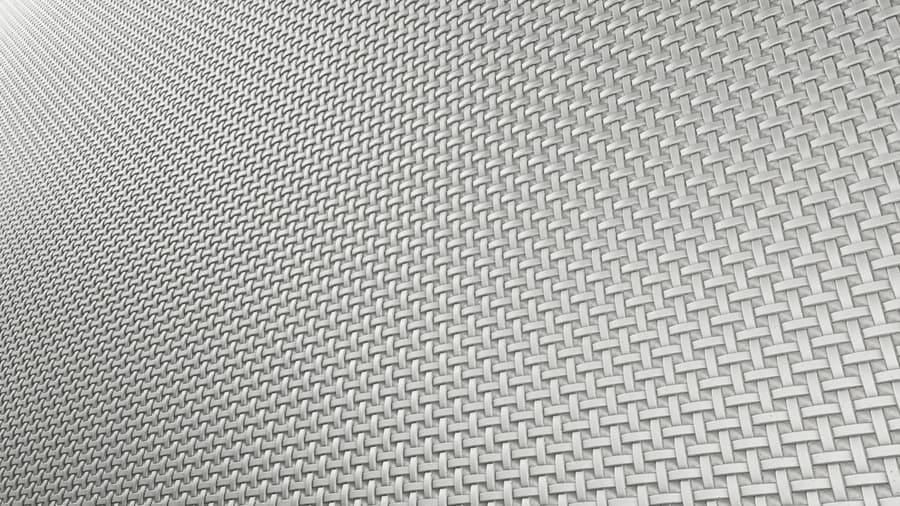 Braided Designer Bonded Aluminum Industrial Metal Texture