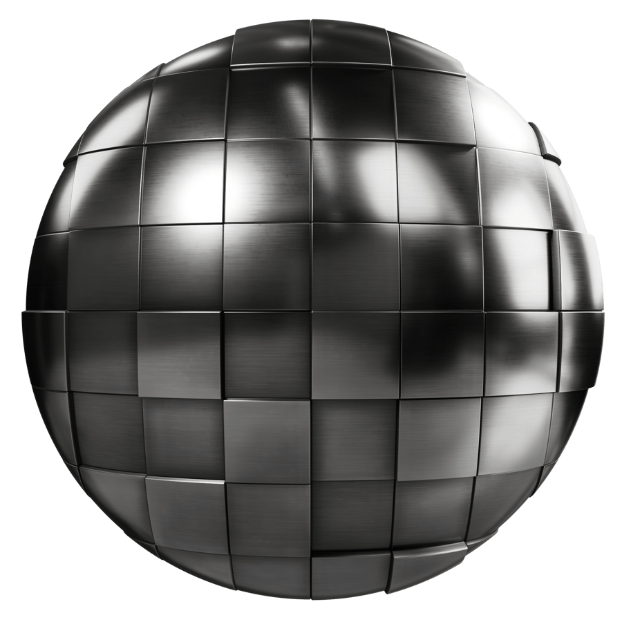 Steel Cube Tiles Texture