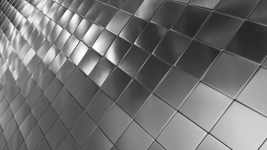 Steel Diamond Tiles Texture