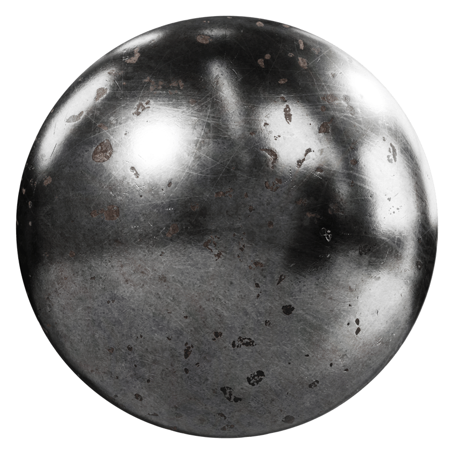 Repolished Rust Metal Texture, Gunmetal