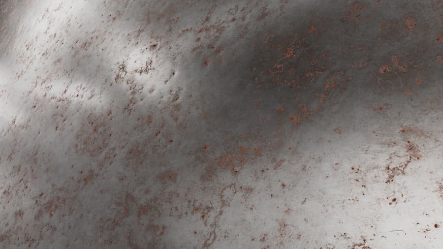 Spotty Discoloration Metal Texture