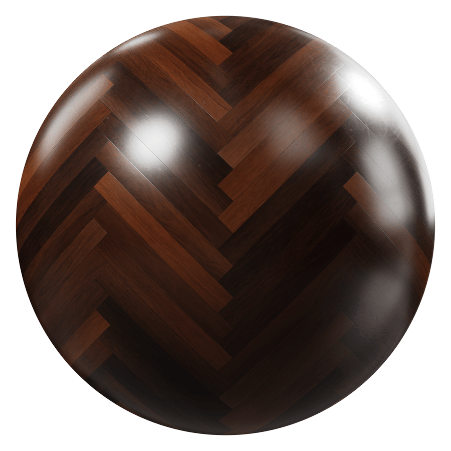 Herringbone Wood Flooring Texture, Dark Brown