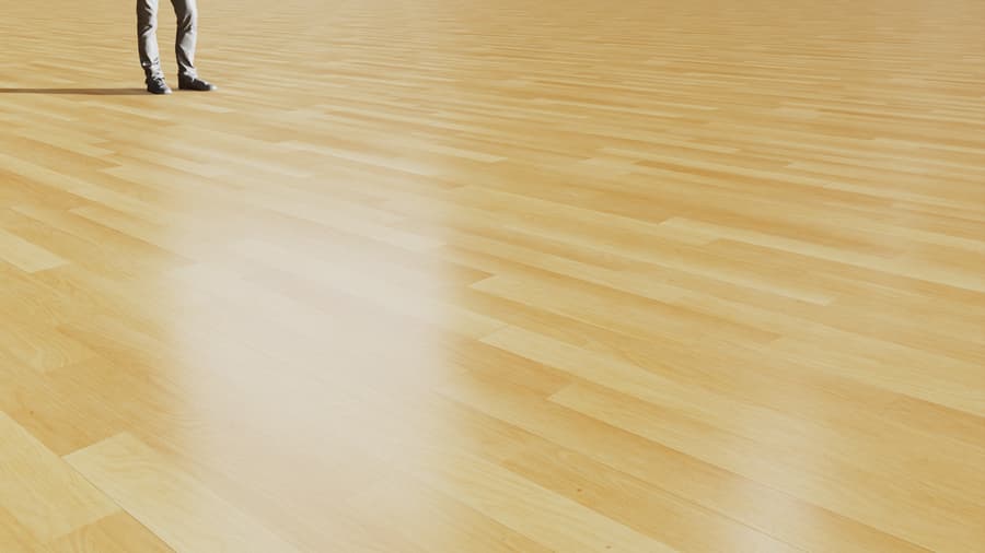 Strip Wood Flooring Texture, Blonde