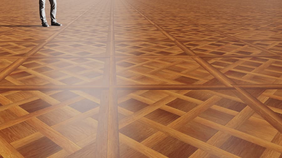 Diamond Versailles Wood Flooring Texture, Warm Brown
