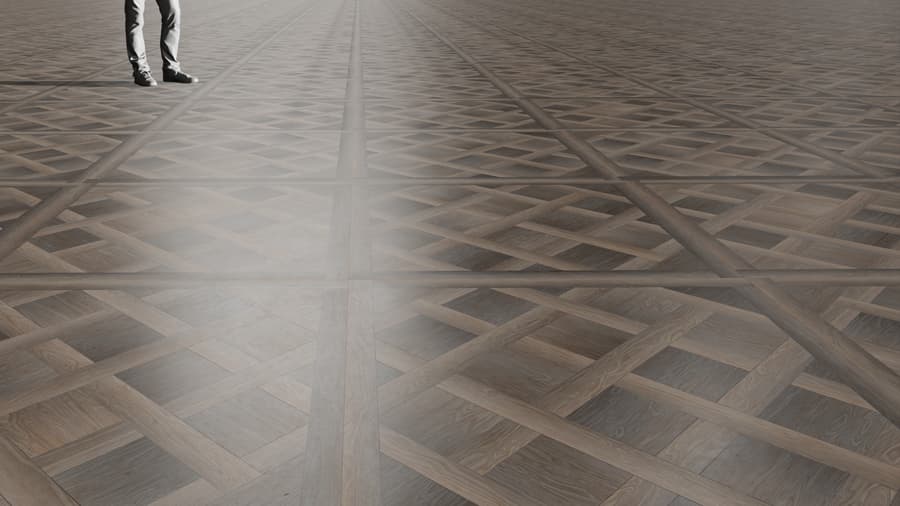 Diamond Versailles Wood Flooring Texture, Cool Brown
