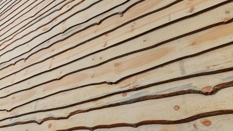 Natural Live Edge Wood Paneling Texture