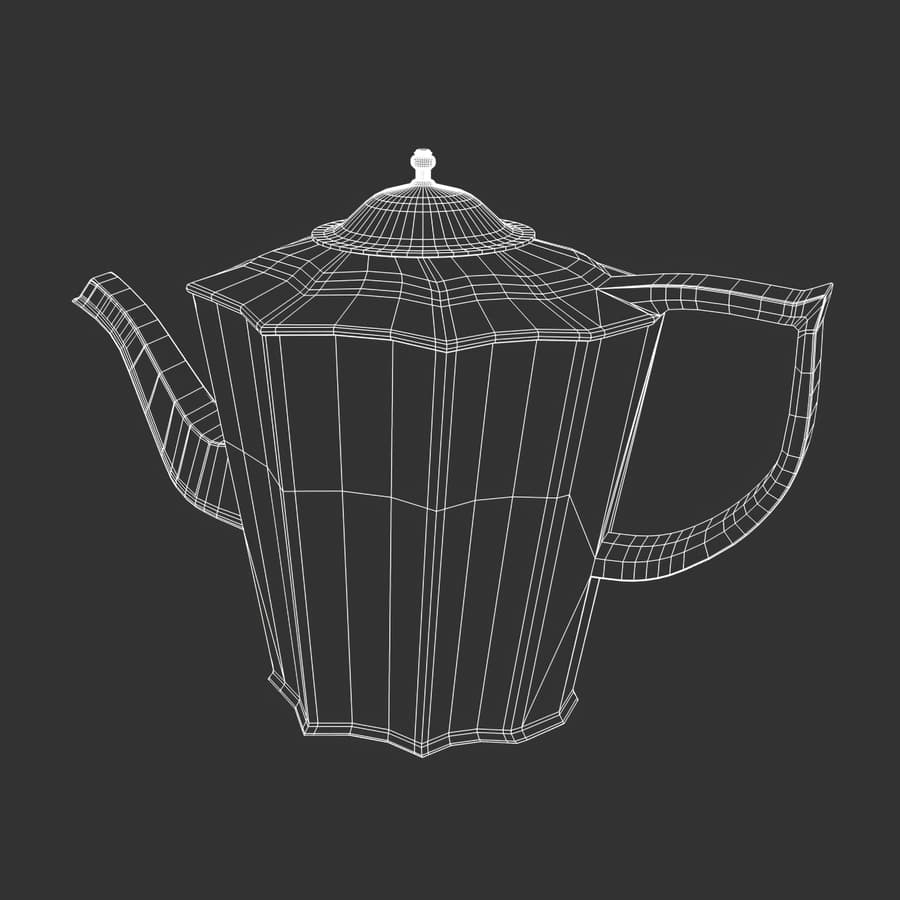 Teapot Model, Silver