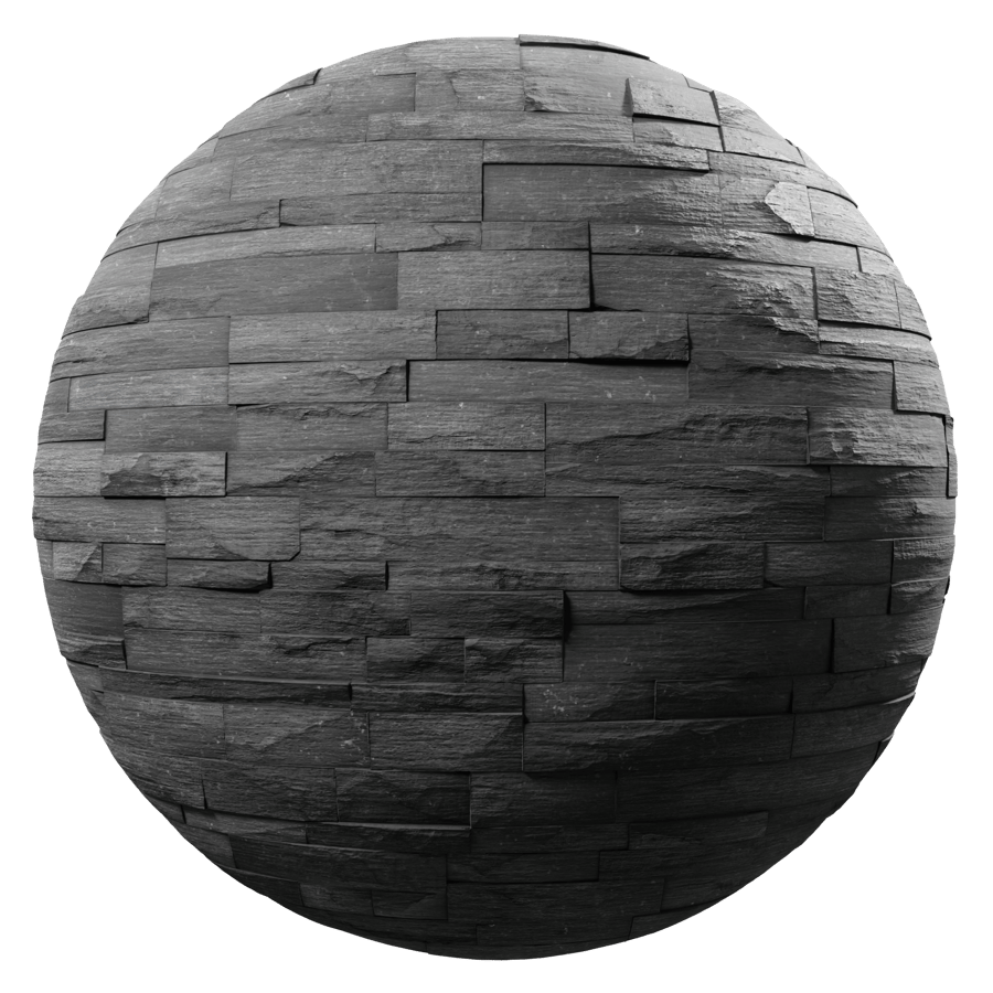 Jagged Coal Canyon Ledger Tiles Texture