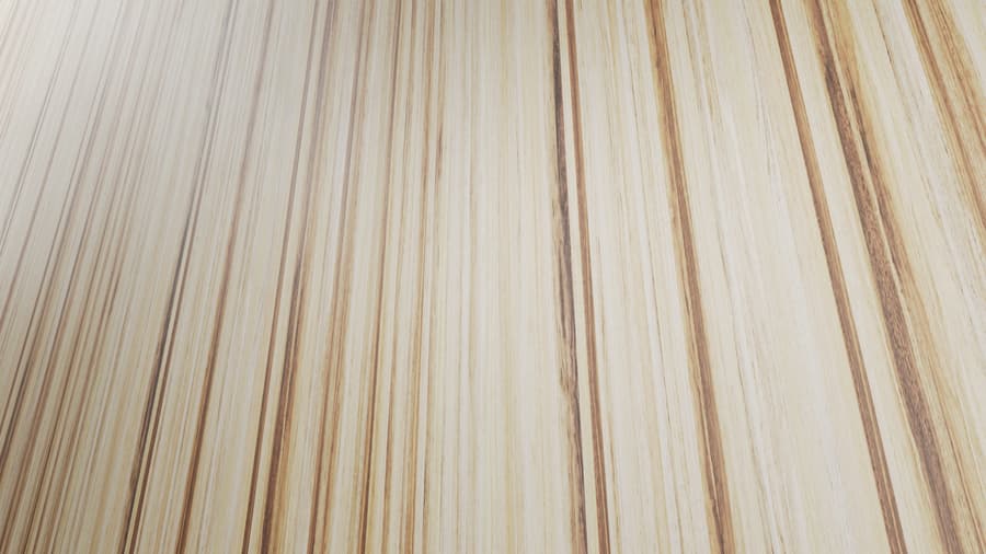 Warm Light Hickory Butcher Block Fine Wood Veneer Texture