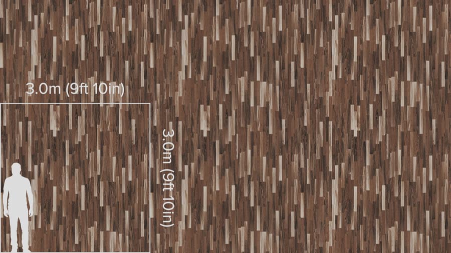Cool Toned Dark Hickory Wood Flooring Texture