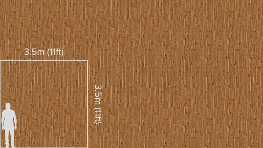 Knotted Natural Wood Flooring Texture, Brown