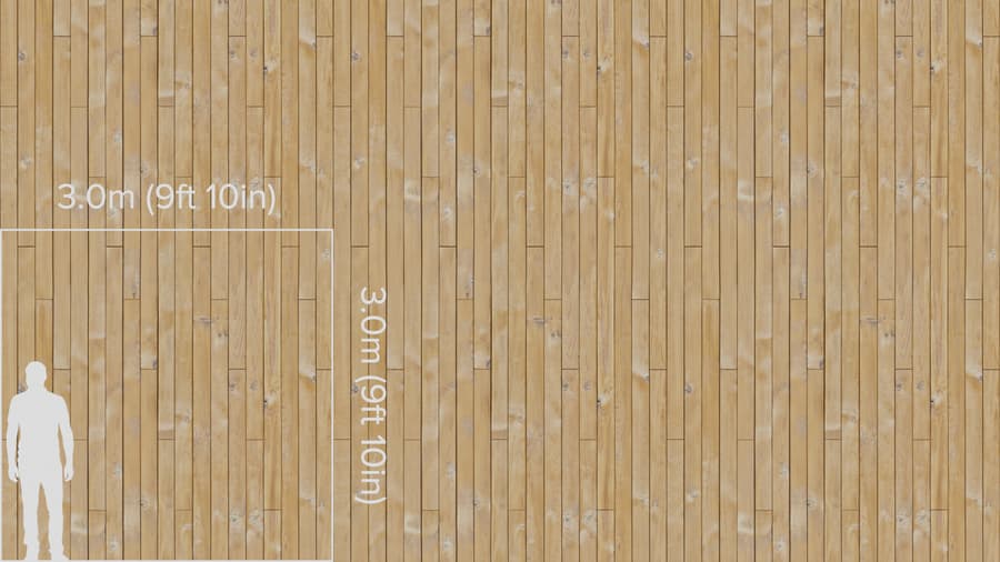 Natural Wood Flooring Texture, Pale Tan