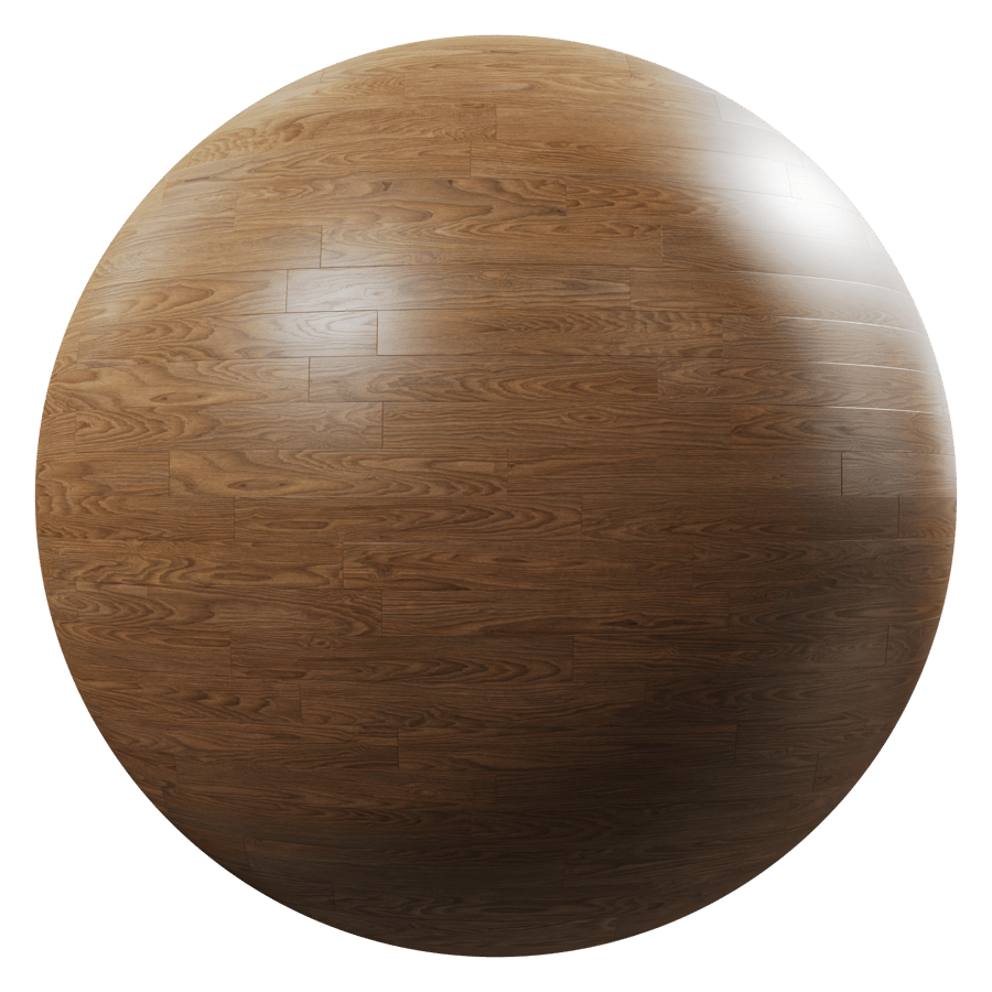 Faint Grain Thin Plank Walnut Wood Flooring Texture