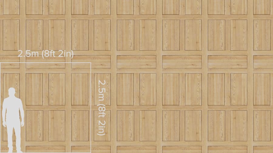 Fine Natural Wood Paneling Texture