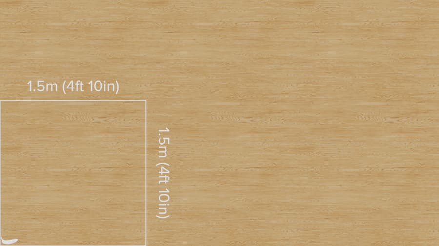 Oak Planked Wood Flooring Texture, White