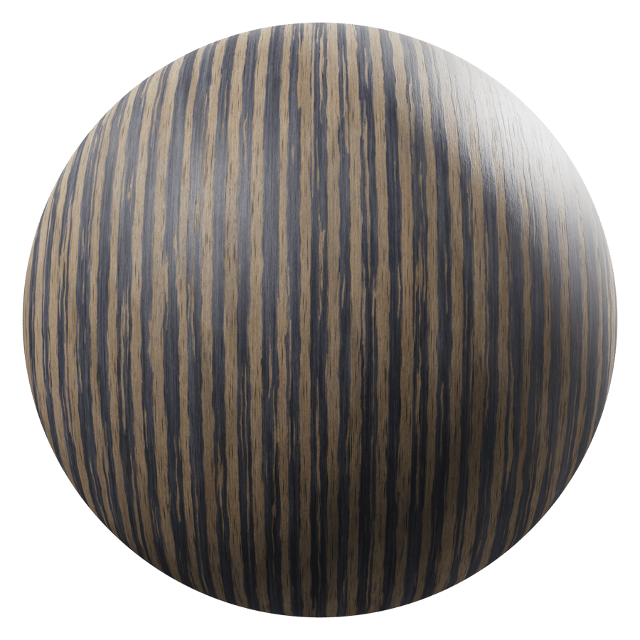 Quartered Fine Catseye Wood Veneer Flooring Texture
