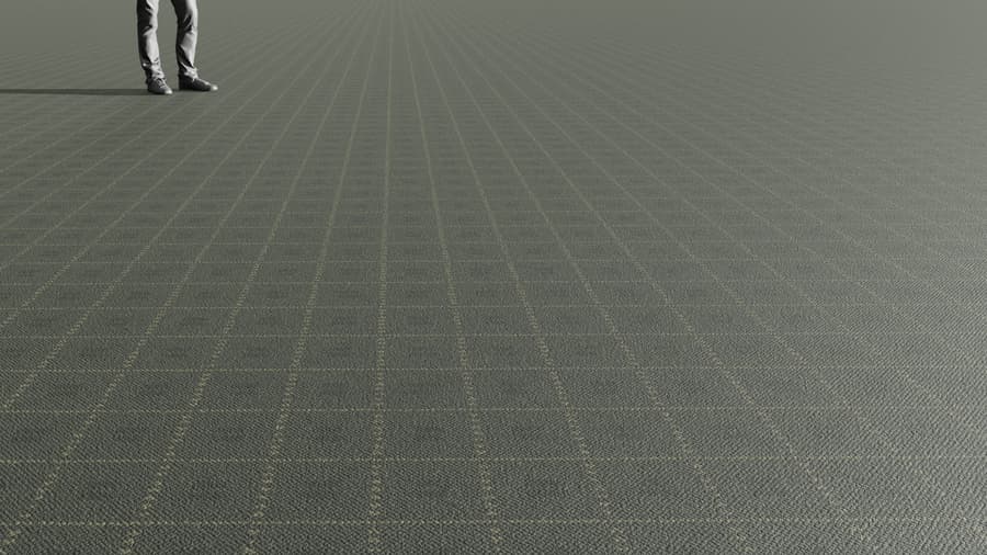 Hotel Plush Commercial Carpet Flooring Texture, Forest Green