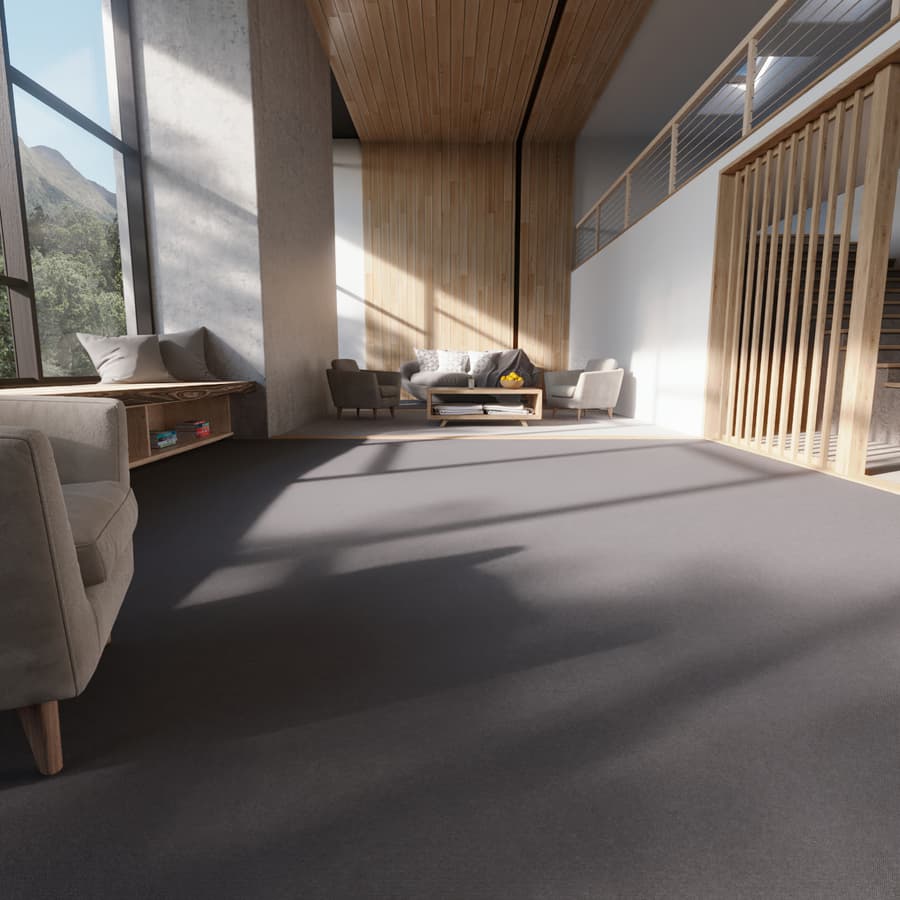 Diagonal Chekers Loop Pile Carpet Flooring Texture, Grey