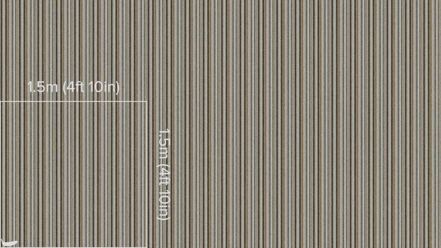 Stripes Loop Pile Carpet Flooring Texture, Green & Brown
