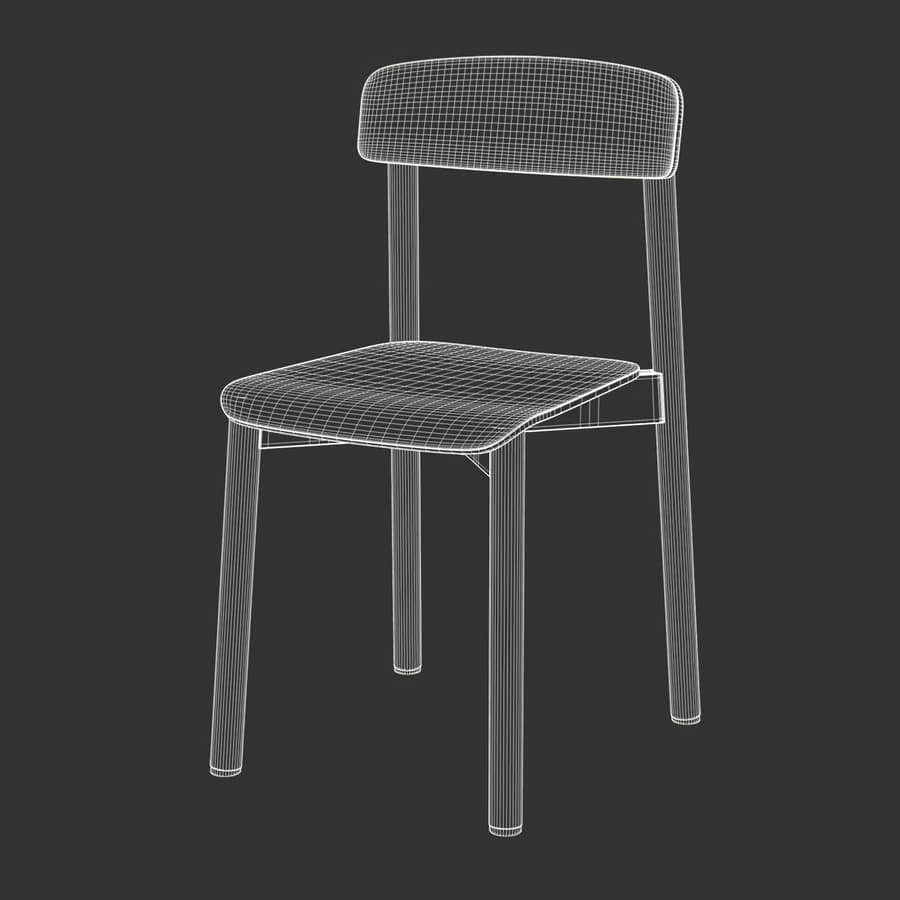 Timber Replica Stattman Simple Chair Model