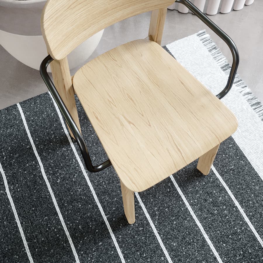 Timber Replica Foundation Chair Model