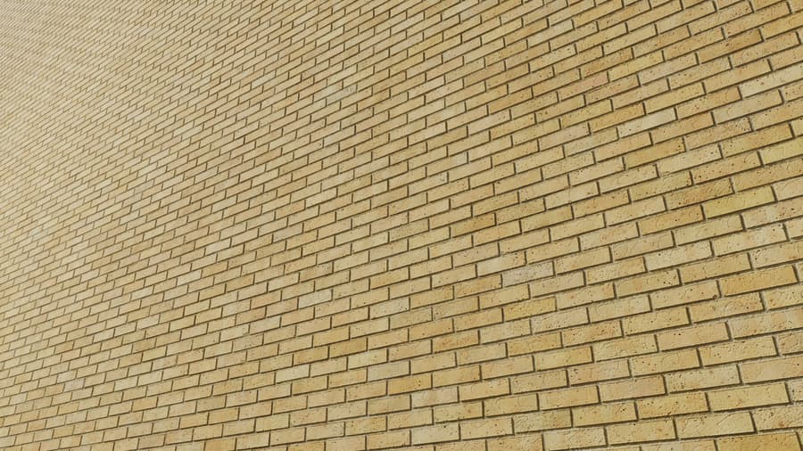 Spotted Standard Bond Brick Texture, Yellow