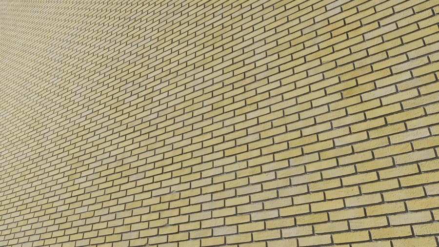 Standard Bond Brick Texture, Yellow