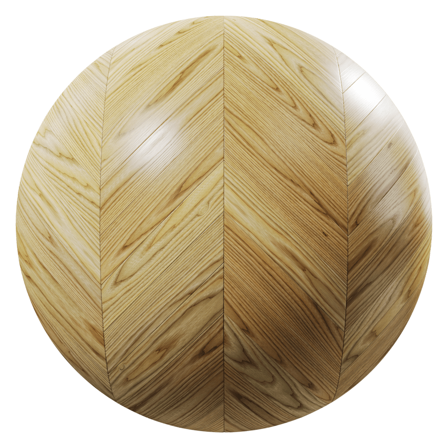 Natural Chevron Pattern Ash Wood Flooring Texture