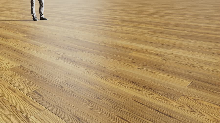 Darker Ash Wood Flooring Texture