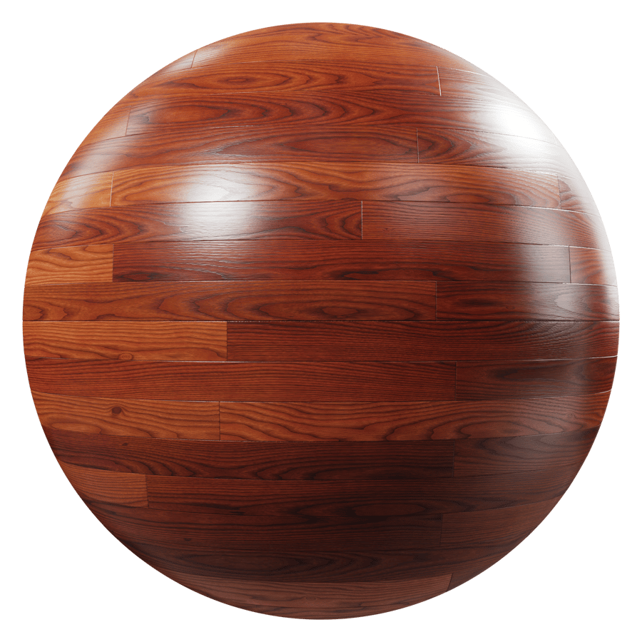 Deep Ginger Ash Wood Flooring Texture