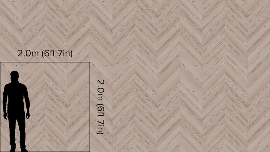 Natural Chevron Pattern Douglas Fir Wood Flooring Texture