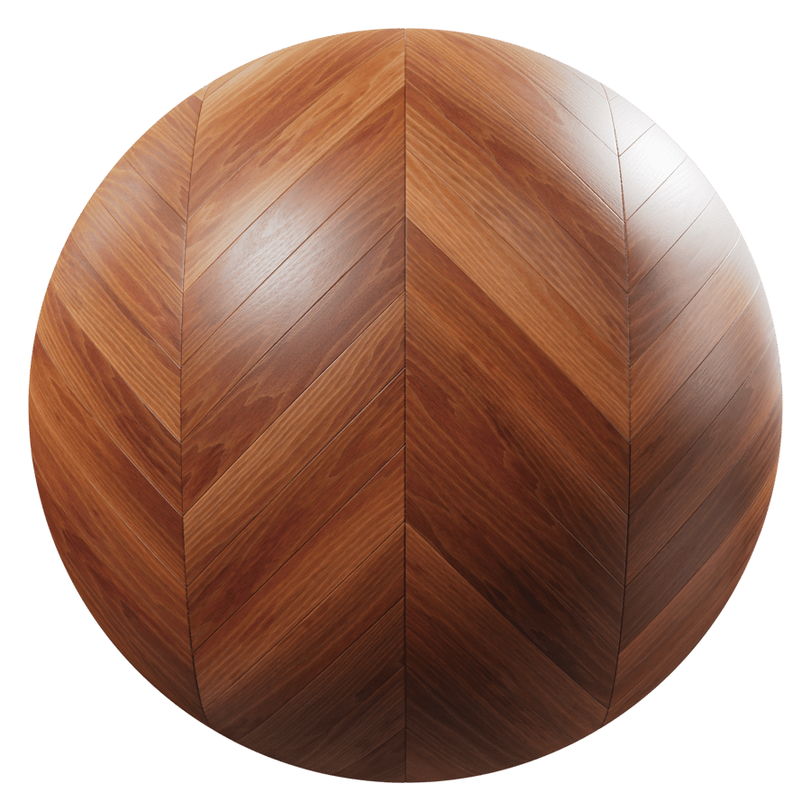Natural Chevron Pattern Merbau Wood Flooring Texture