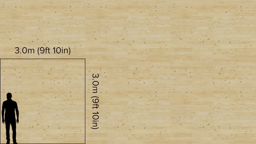 Natural Brick Bond Pattern Pine Wood Flooring Texture