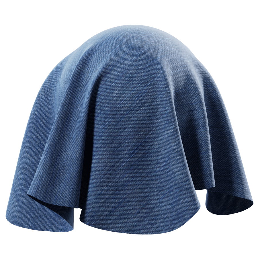 Denim Upholstery Fabric Texture, Dark Blue