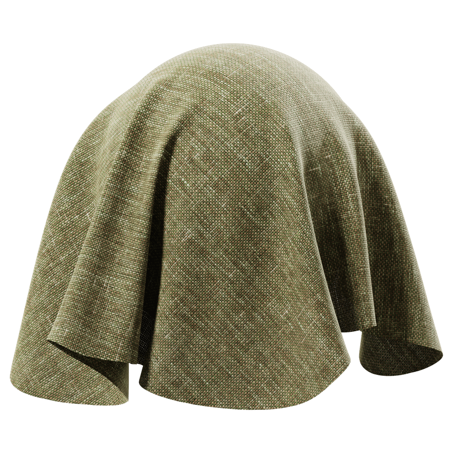 Moss Plain Weave Upholstery Fabric Texture, Green