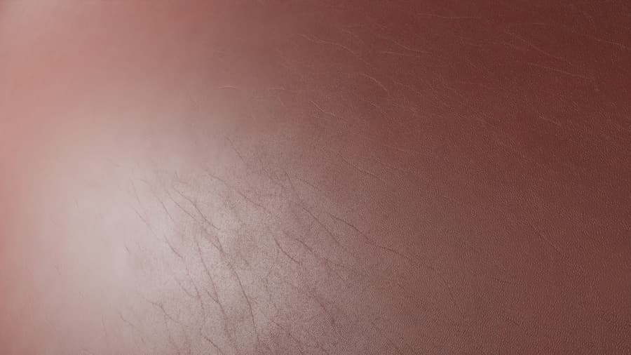 Smooth Faux Calf Leather Texture, Maroon Red
