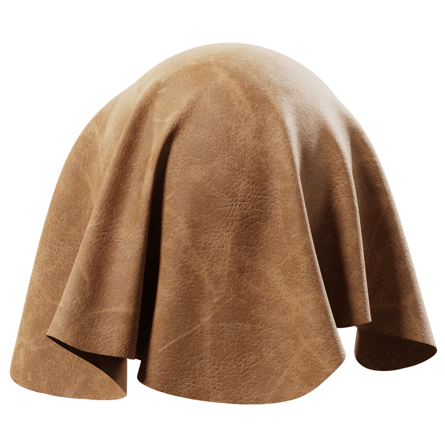 Faux Suede Leather Texture, Caramel Brown