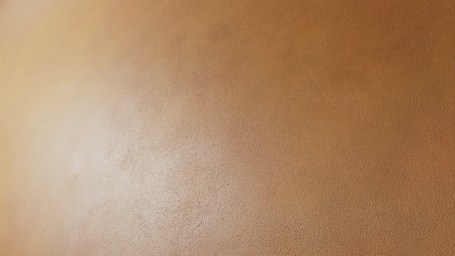 Top Grain Goatskin Leather Texture, Caramel Brown