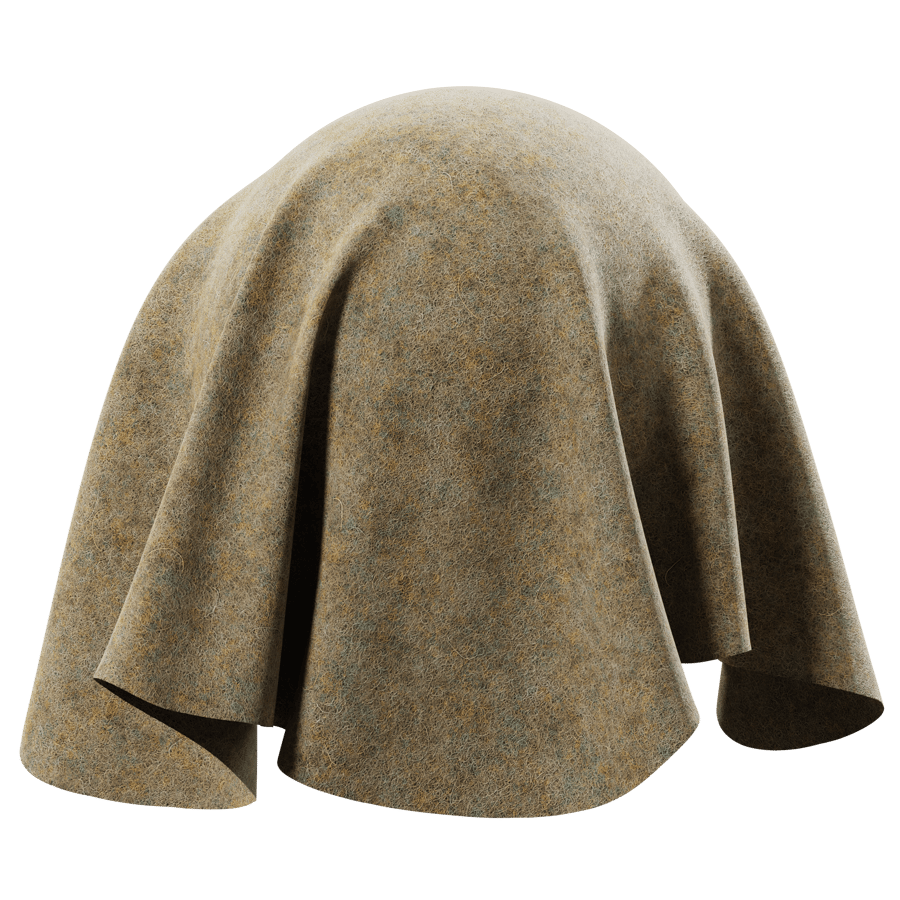 Felt Upholstery Fabric Texture, Mottled Brown
